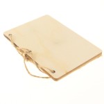 4 Pieces/2 Sets Wedding Vow Books in Durable Kraft